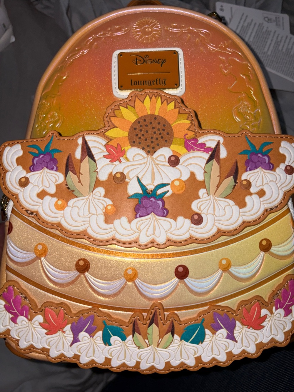 Disney loungefly Pocahontas cake mini backpack - Picture 7 of 8